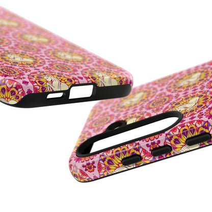 Tough Cases, Capricorn, Zodiac v4, Flower Pattern