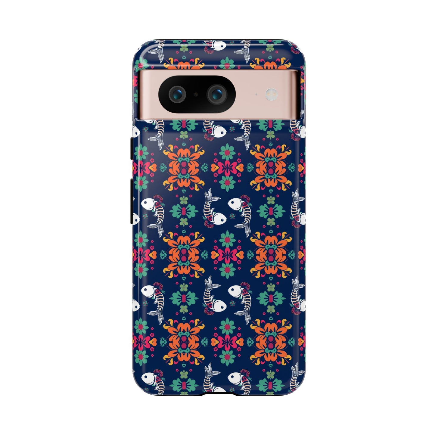 Tough Cases, Pisces, Zodiac, Flower Pattern