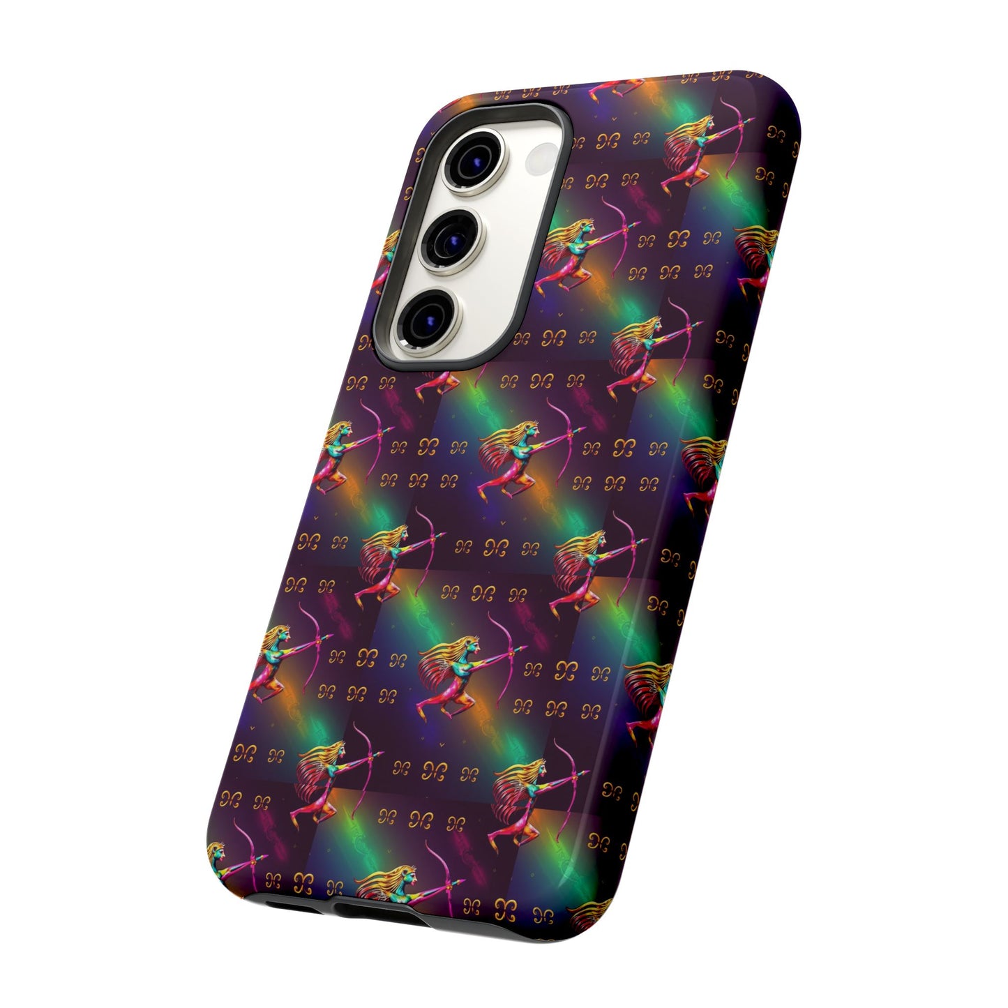 Tough Cases, Sagittarius, Zodiac v1, Metal Pattern