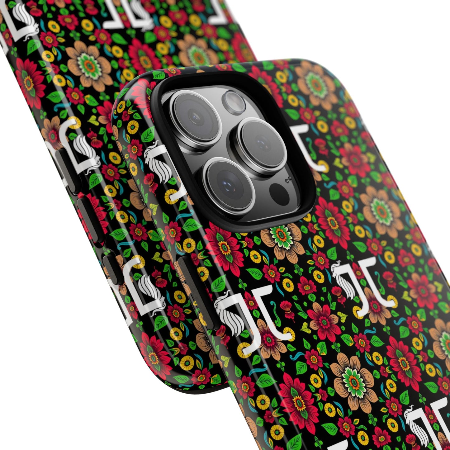 Tough Cases, Gemini, Zodiac v4, Flower Pattern