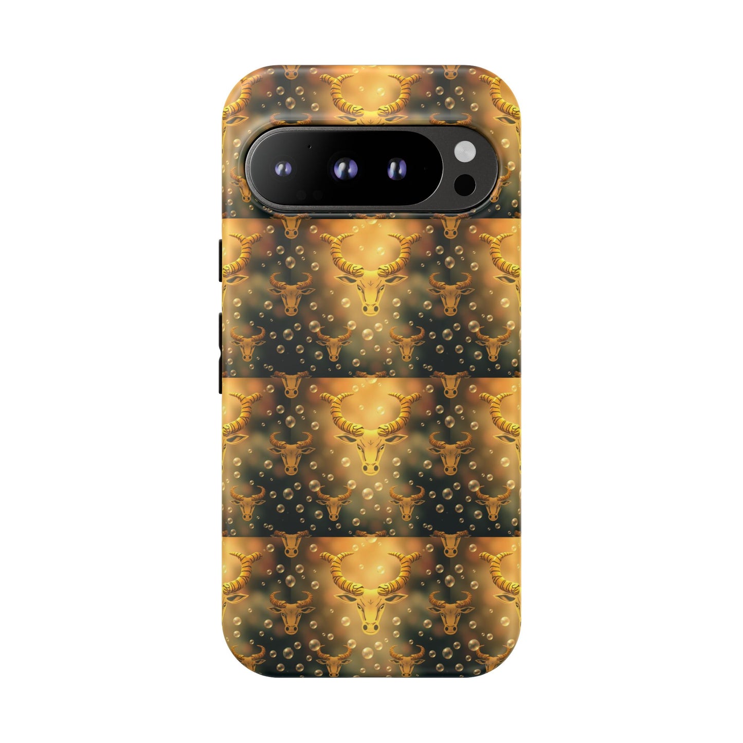Tough Cases, Taurus, Zodiac v1, Bubble Pattern