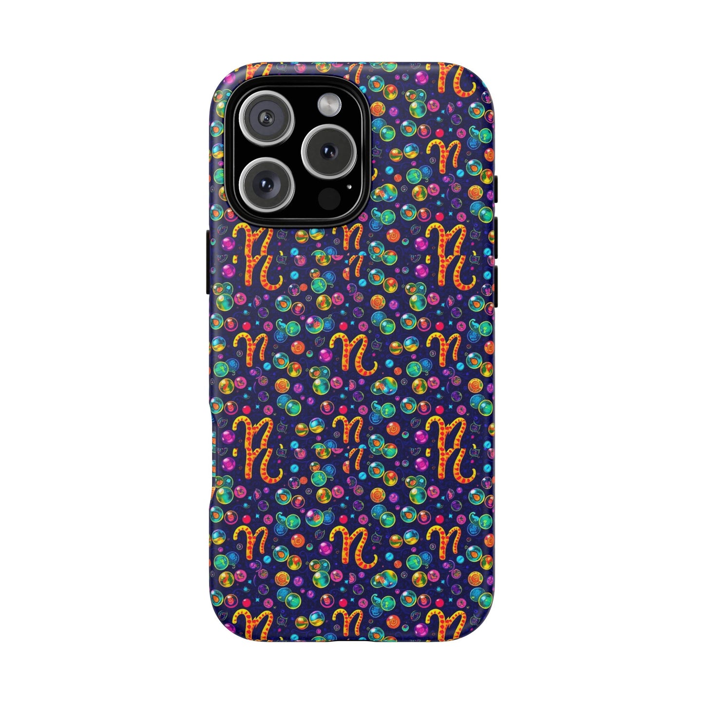 Tough Cases, Aquarius, Zodiac, Bubble Pattern