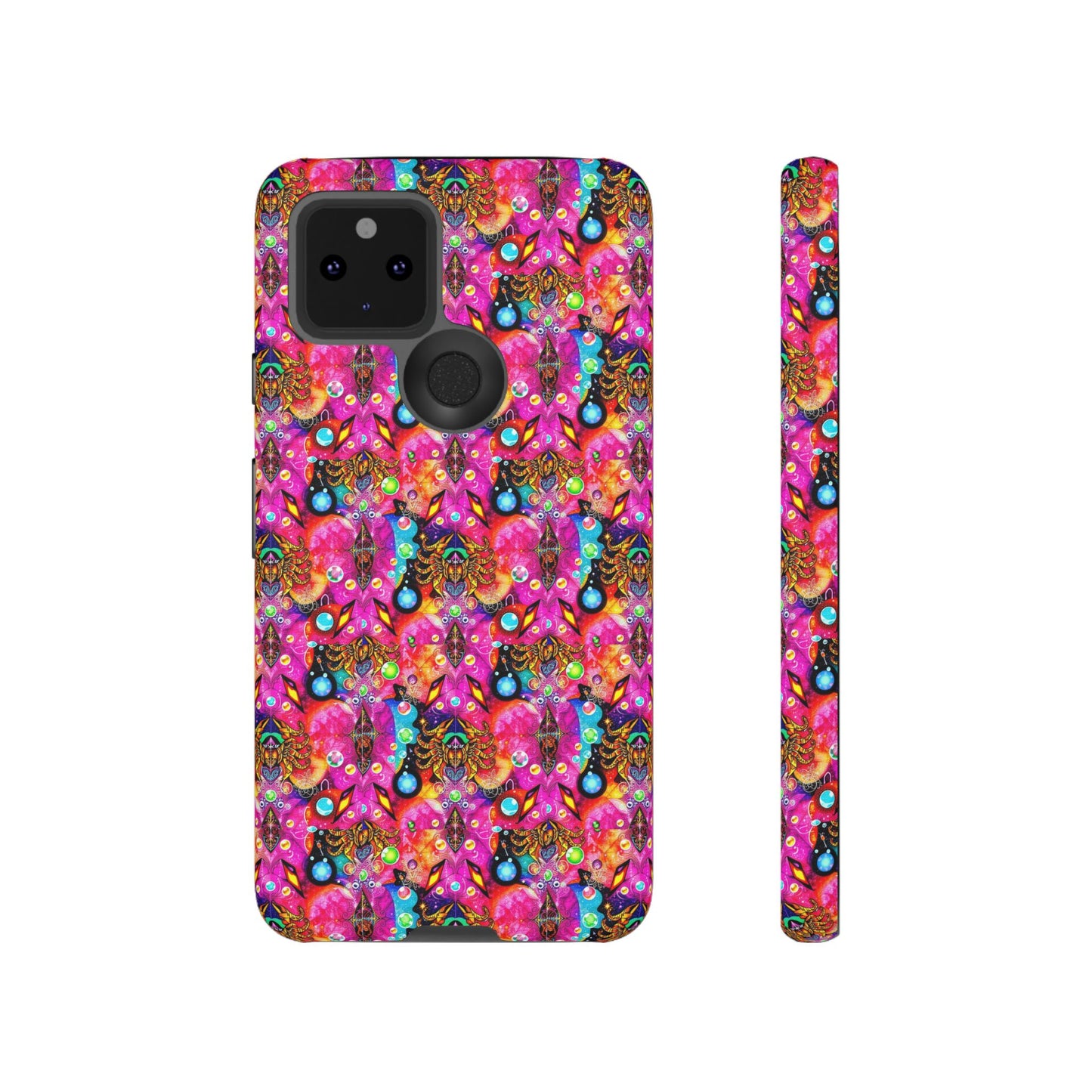 Tough Cases, Scorpio, Zodiac v1, Bubble Pattern