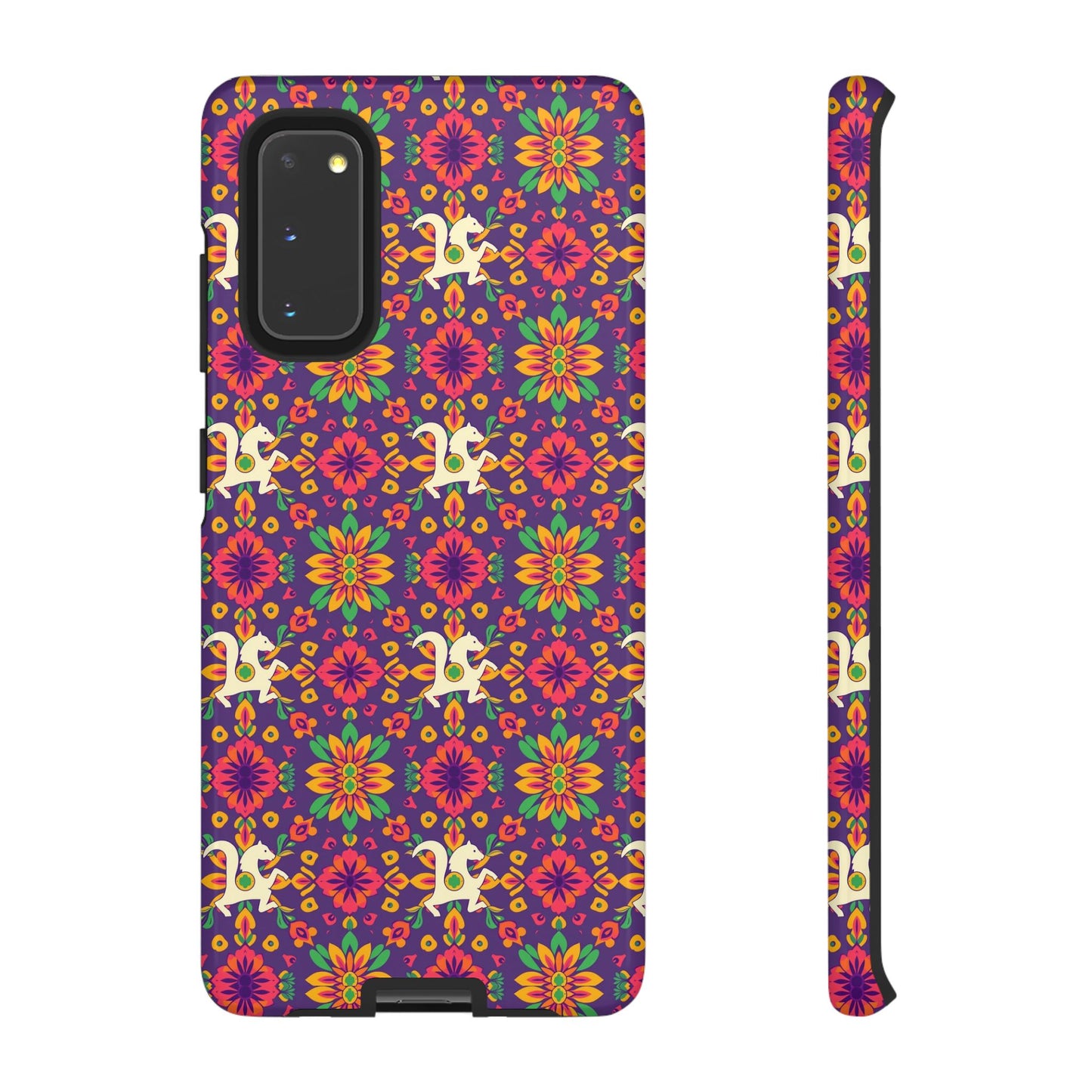 Tough Cases, Aquarius, Zodiac v1, Flower Pattern