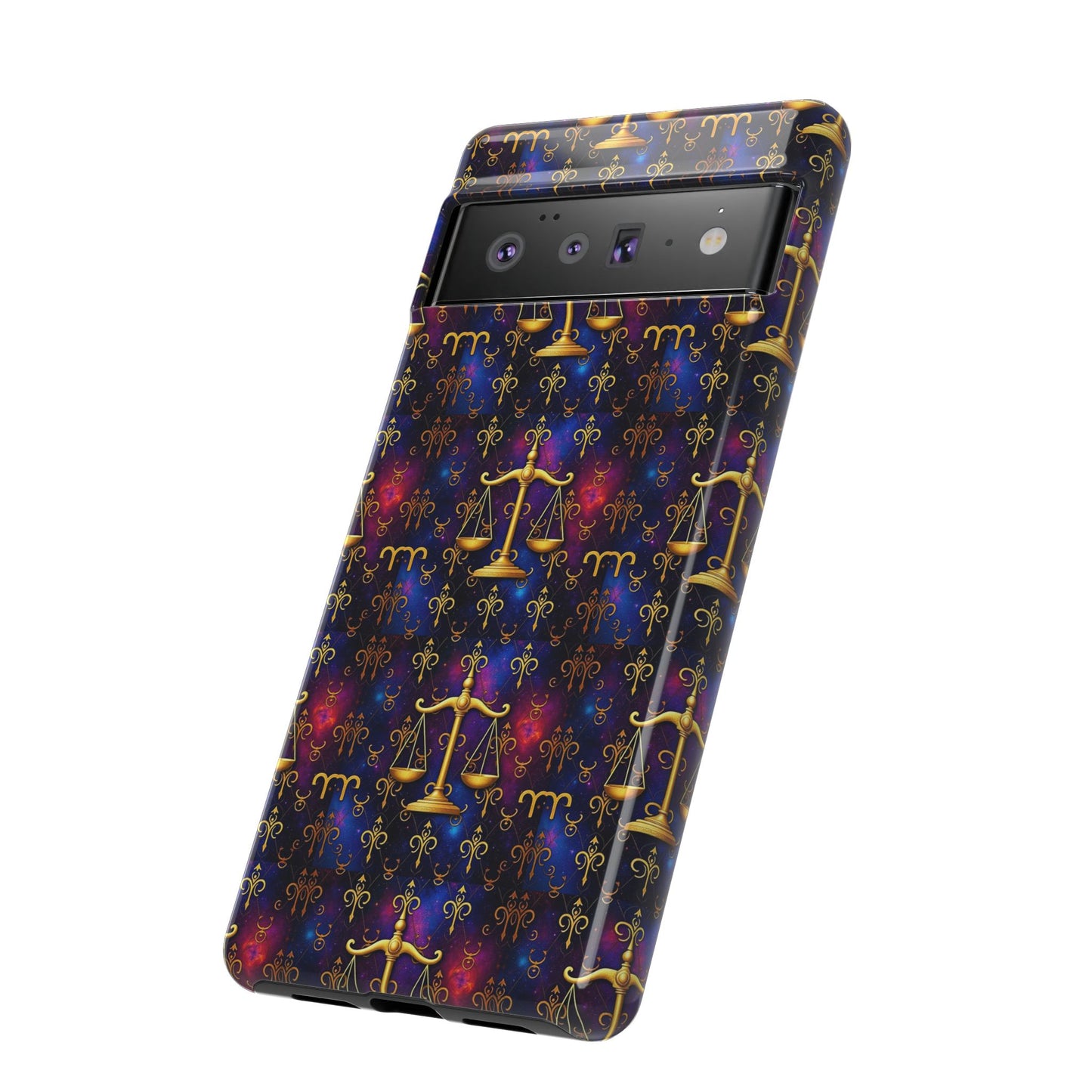 Tough Cases, Libra, Zodiac v2, Metal Pattern