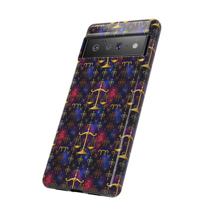 Tough Cases, Libra, Zodiac v2, Metal Pattern