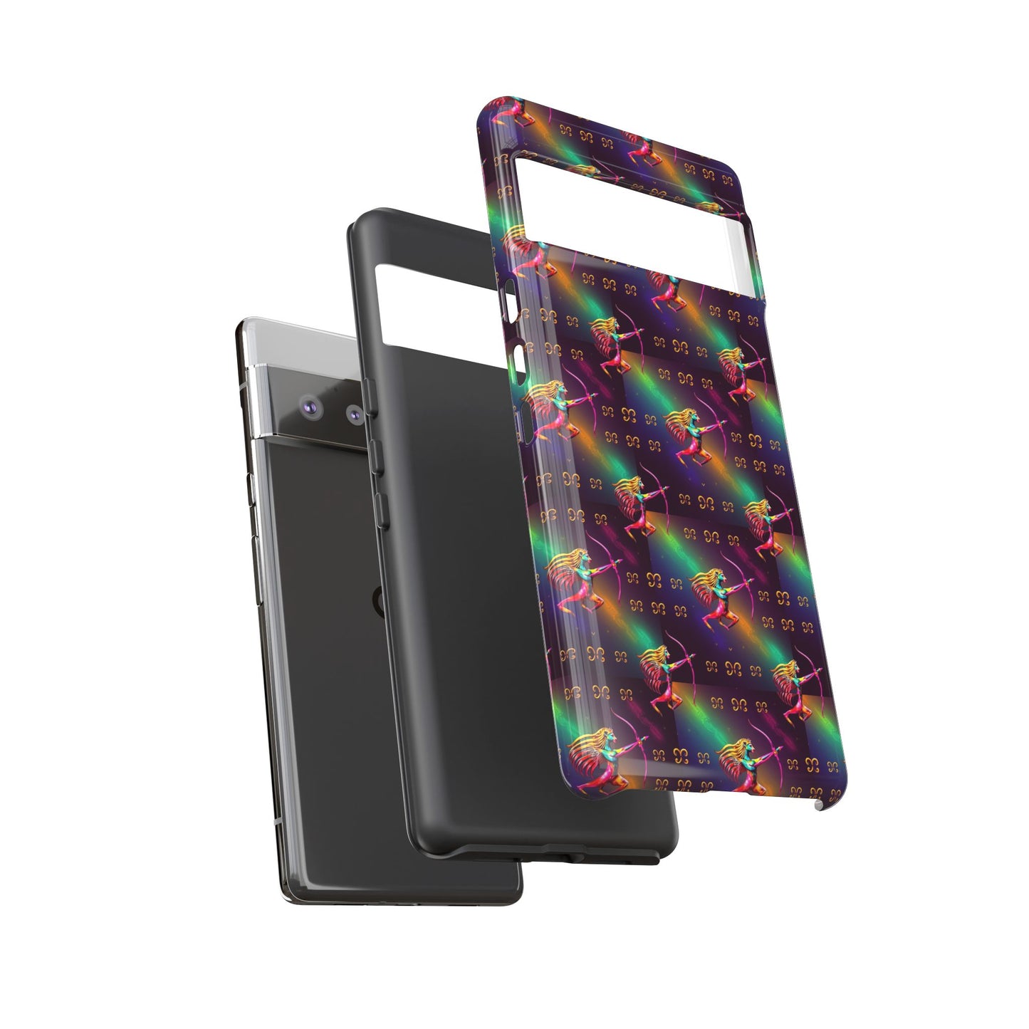 Tough Cases, Sagittarius, Zodiac v1, Metal Pattern