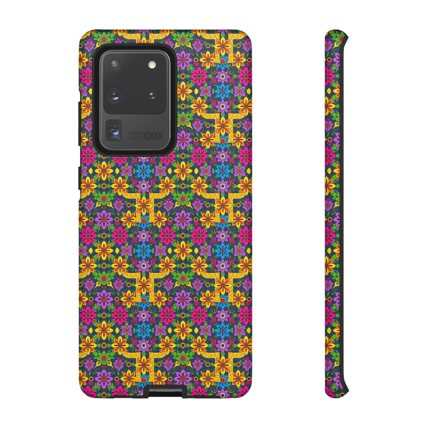 Tough Cases, Gemini, Zodiac v3, Flower Pattern