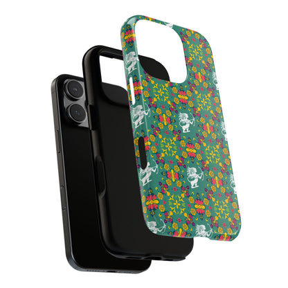 Tough Cases, Sagittarius, Zodiac, Flower Pattern