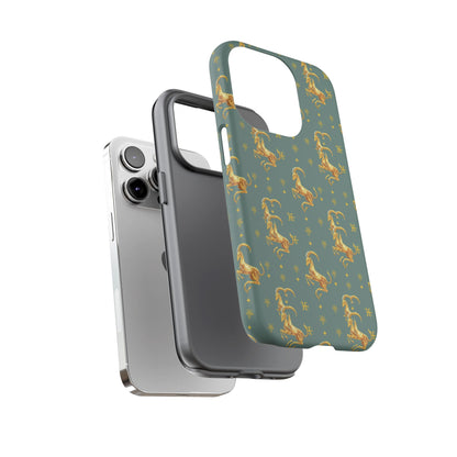 Tough Cases, Capricorn, Zodiac v1, Metal Pattern