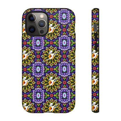Tough Cases, Sagittarius, Zodiac v1, Flower Pattern