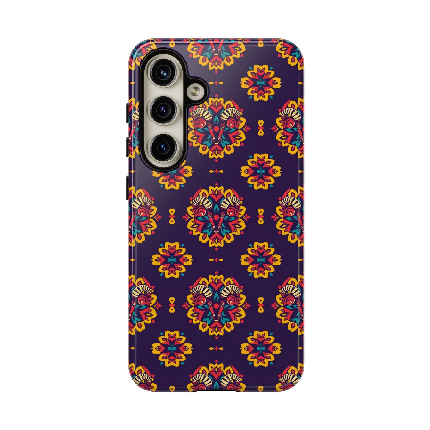 Tough Cases, Taurus, Zodiac, Flower Pattern