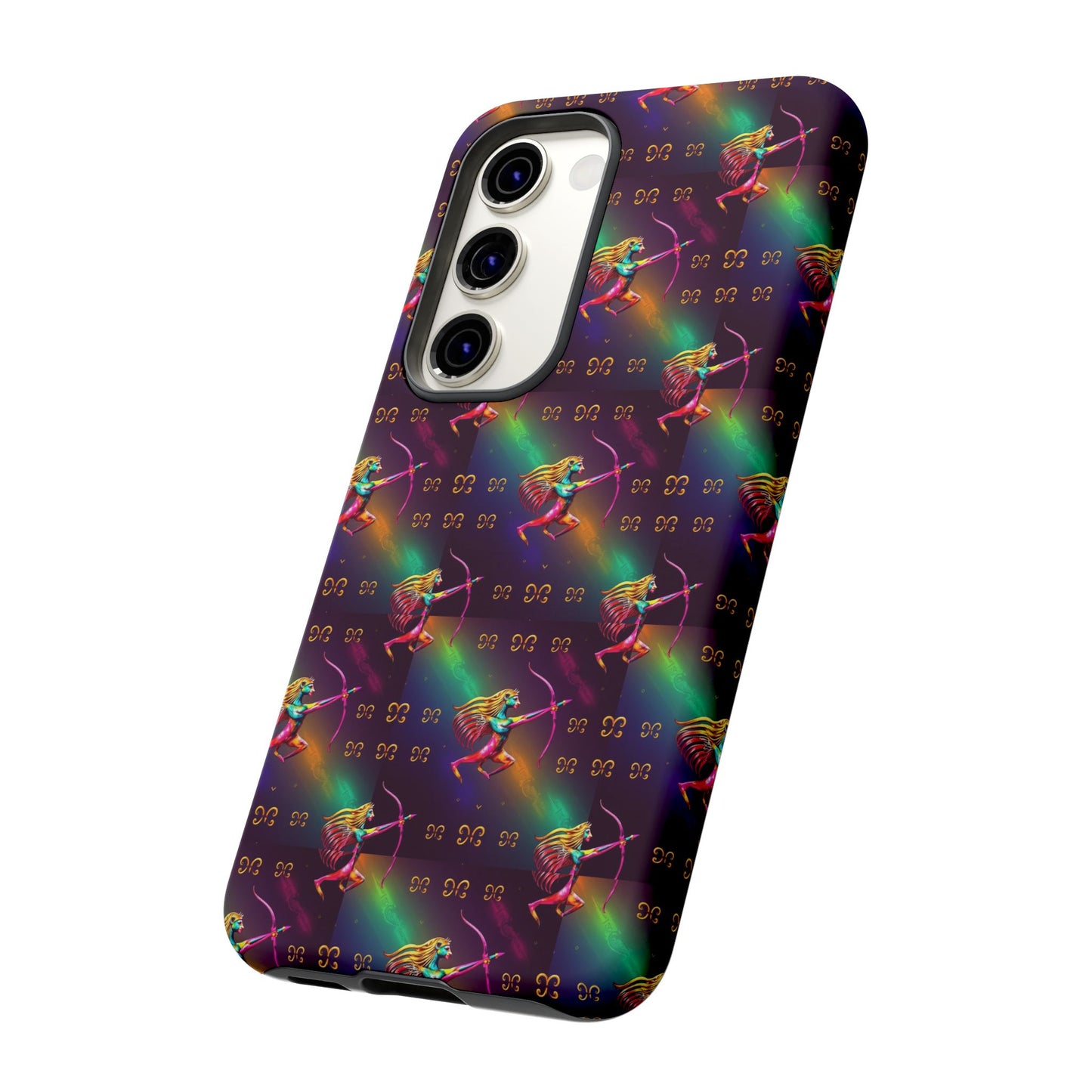 Tough Cases, Sagittarius, Zodiac v1, Metal Pattern