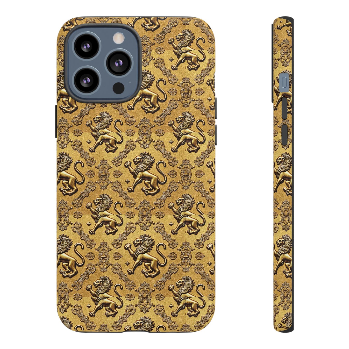Tough Cases, Leo, Zodiac, Metal Pattern