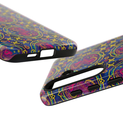 Tough Cases, Capricorn, Zodiac, Metal Pattern