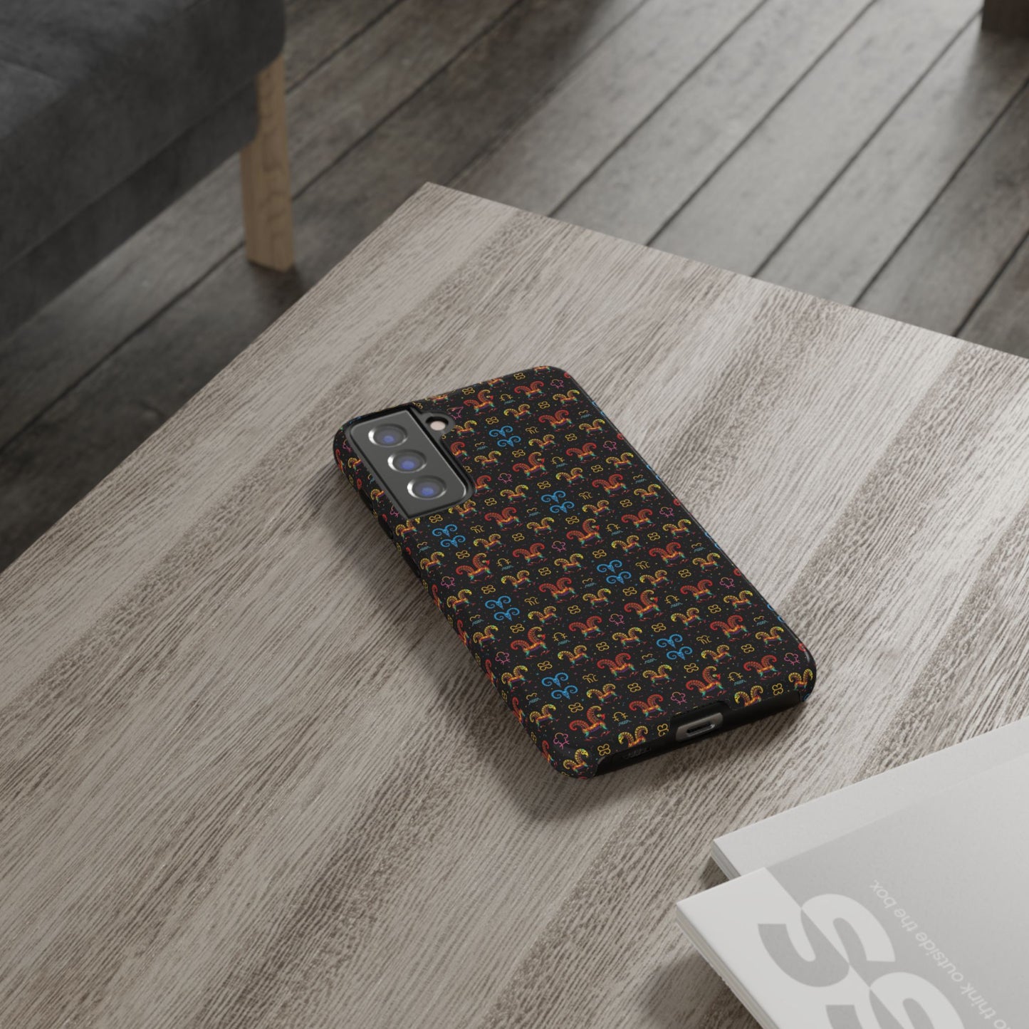 Tough Cases, Aries, Zodiac v1, Metal Pattern