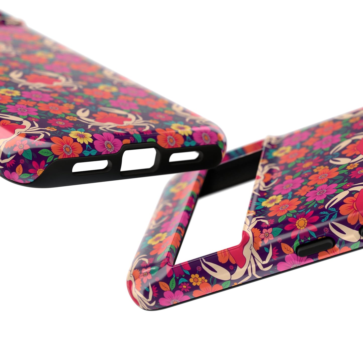Tough Cases, Cancer, Zodiac v1, Flower Pattern
