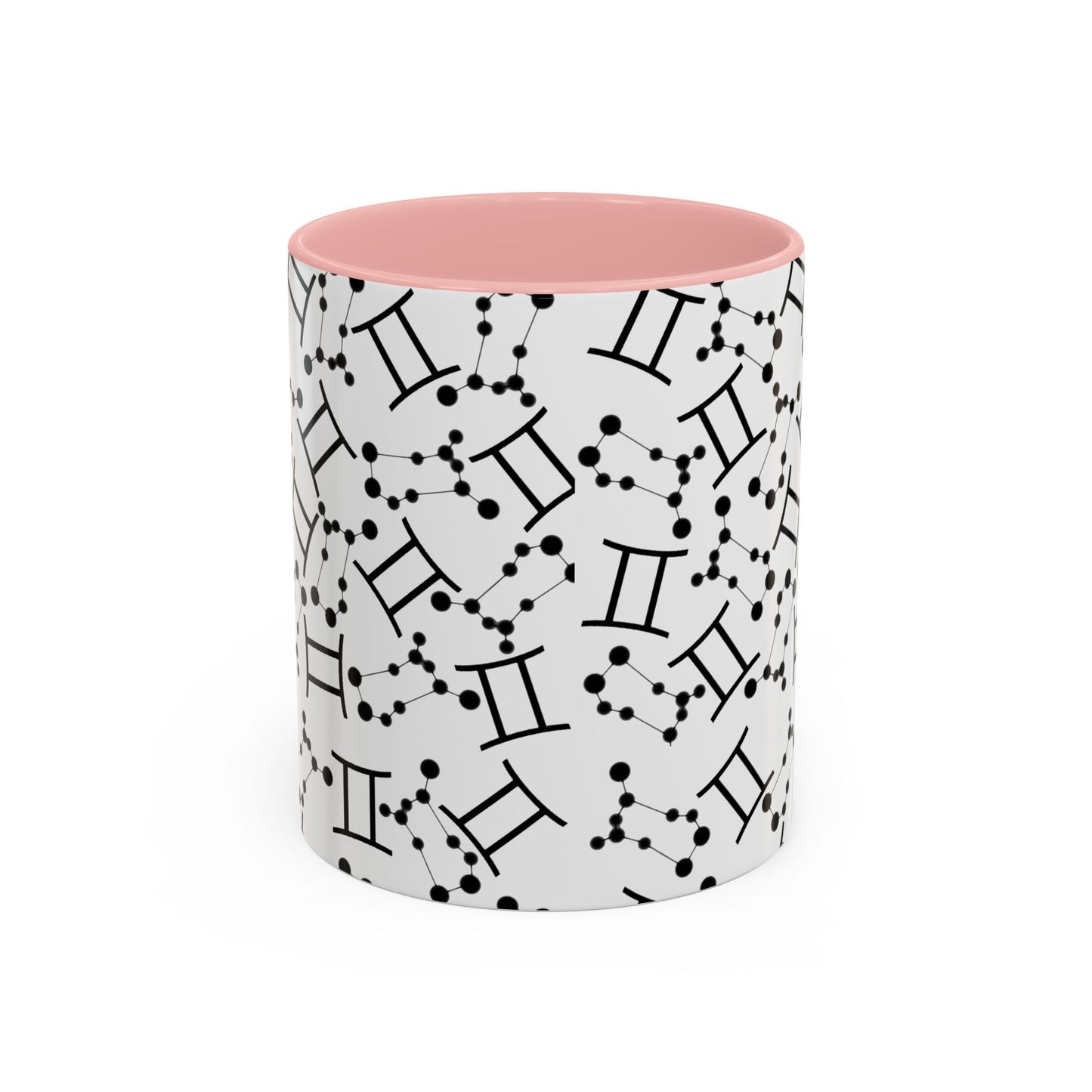 Accent Coffee Mug with the Gemini sign (11, 15oz)