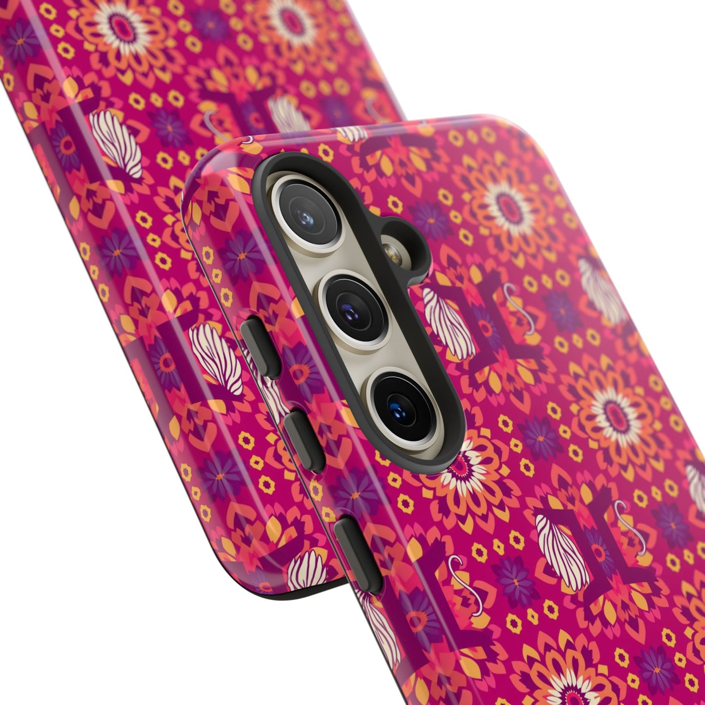 Tough Cases, Gemini, Zodiac v1, Flower Pattern
