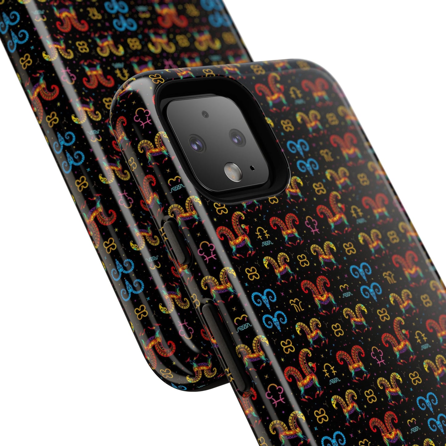 Tough Cases, Aries, Zodiac v1, Metal Pattern