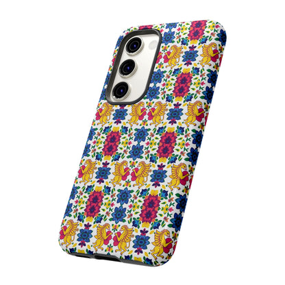 Tough Cases, Gemini, Zodiac, Flower Pattern