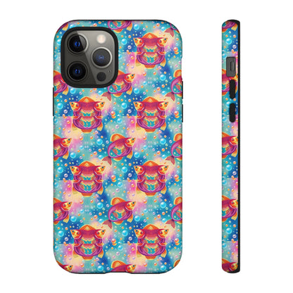 Tough Cases, Pisces, Zodiac v1, Bubble Pattern