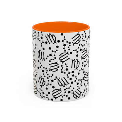Accent Coffee Mug with the Virgo sign (11, 15oz)