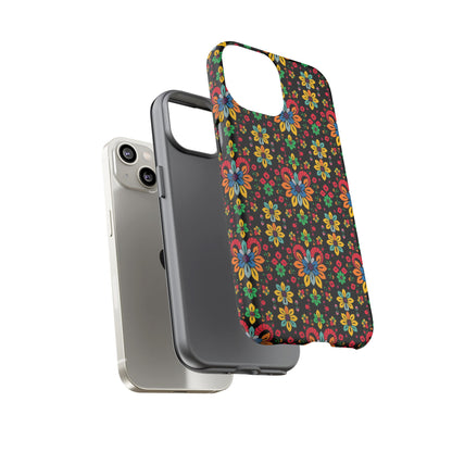 Tough Cases, Aries, Zodiac v2, Flower Pattern