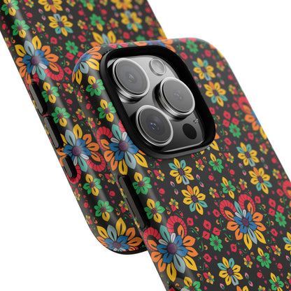 Tough Cases, Aries, Zodiac v2, Flower Pattern