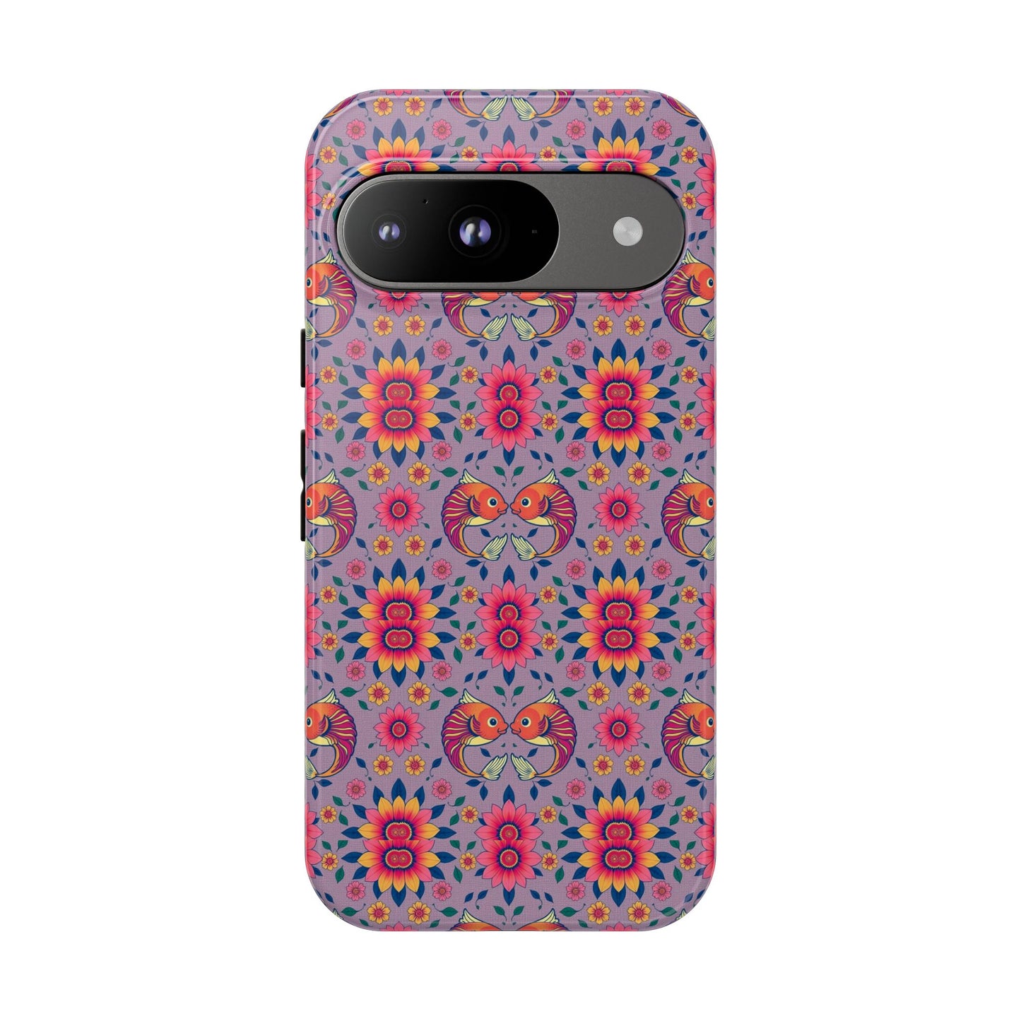 Tough Cases, Pisces, Zodiac v3, Flower Pattern