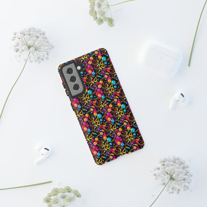 Tough Cases, Sagittarius, Zodiac v1, Bubble Pattern