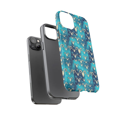 Tough Cases, Aries, Zodiac v1, Bubble Pattern