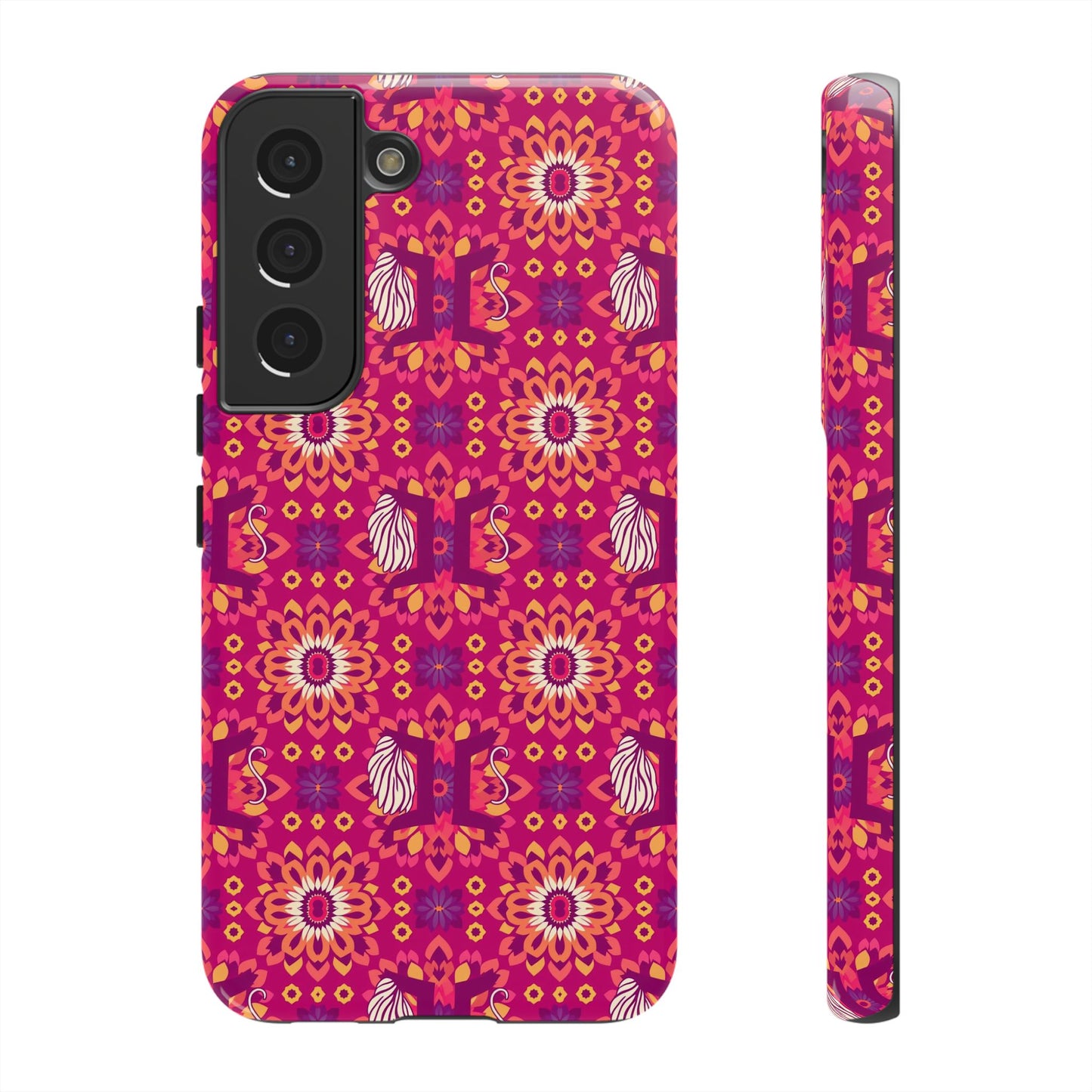 Tough Cases, Gemini, Zodiac v1, Flower Pattern