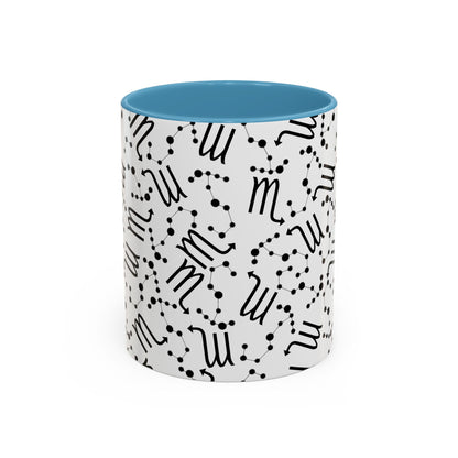 Accent Coffee Mug with the Scorpio sign (11, 15oz)