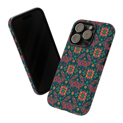 Tough Cases, Cancer, Zodiac v4, Flower Pattern