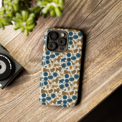 Tough Cases, Leo, Zodiac v2, Metal Pattern