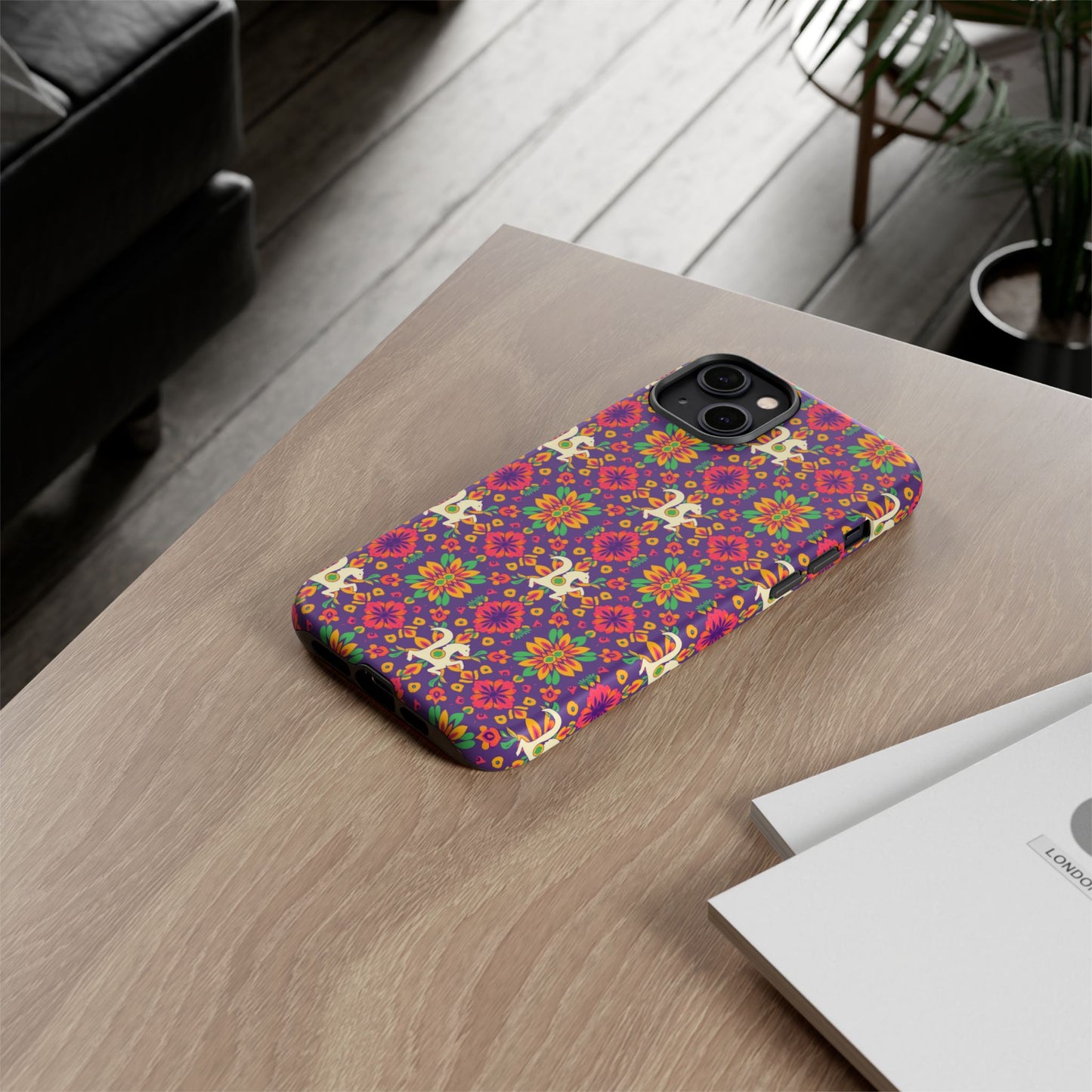 Tough Cases, Aquarius, Zodiac v1, Flower Pattern