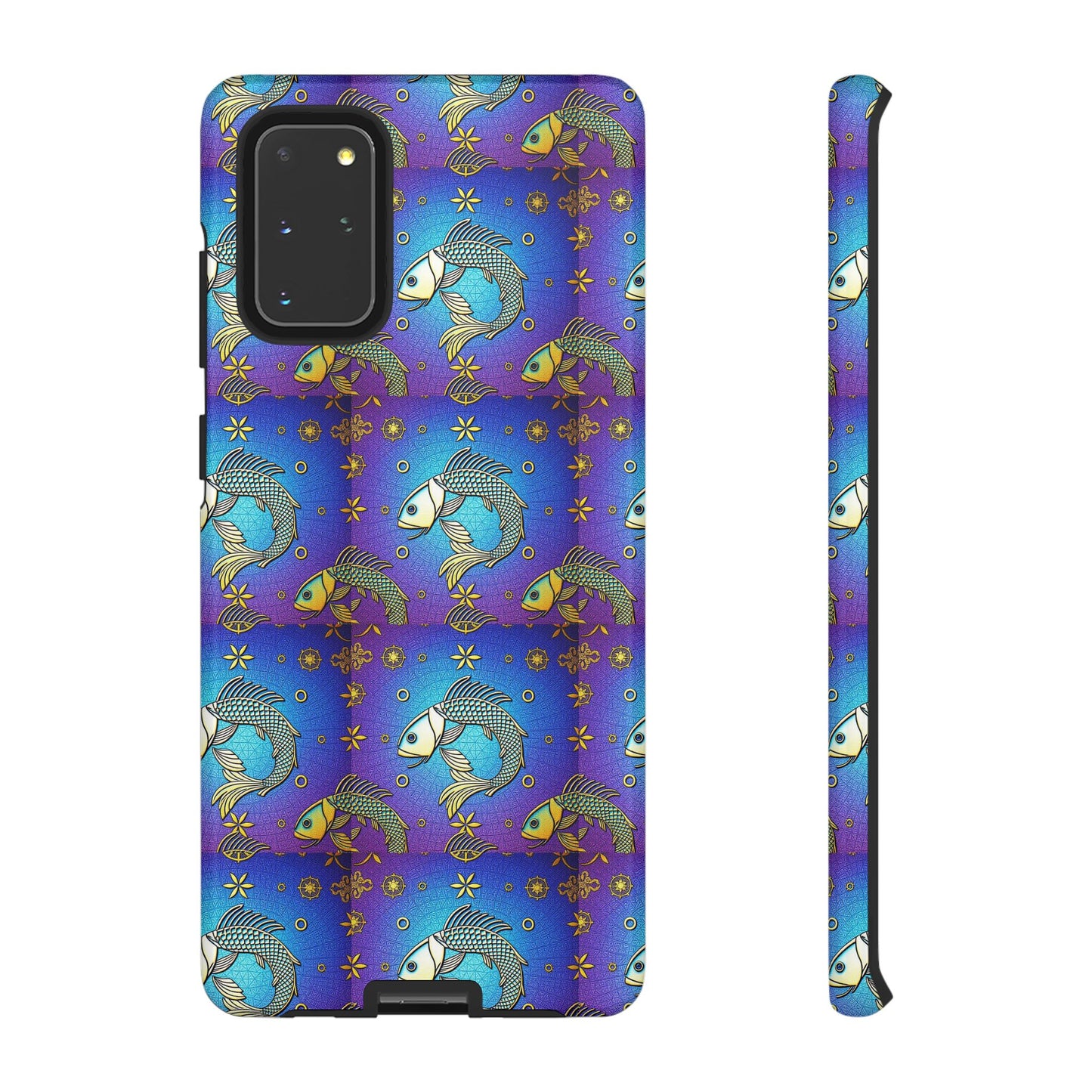 Tough Cases, Pisces, Zodiac v2, Metal Pattern