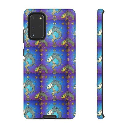 Tough Cases, Pisces, Zodiac v2, Metal Pattern