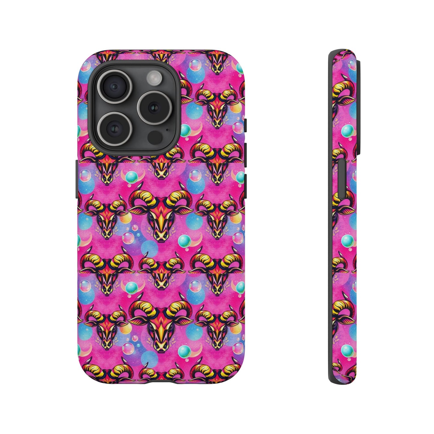 Tough Cases, Taurus, Zodiac, Bubble Pattern