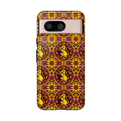 Tough Cases, Virgo, Zodiac v1, Flower Pattern