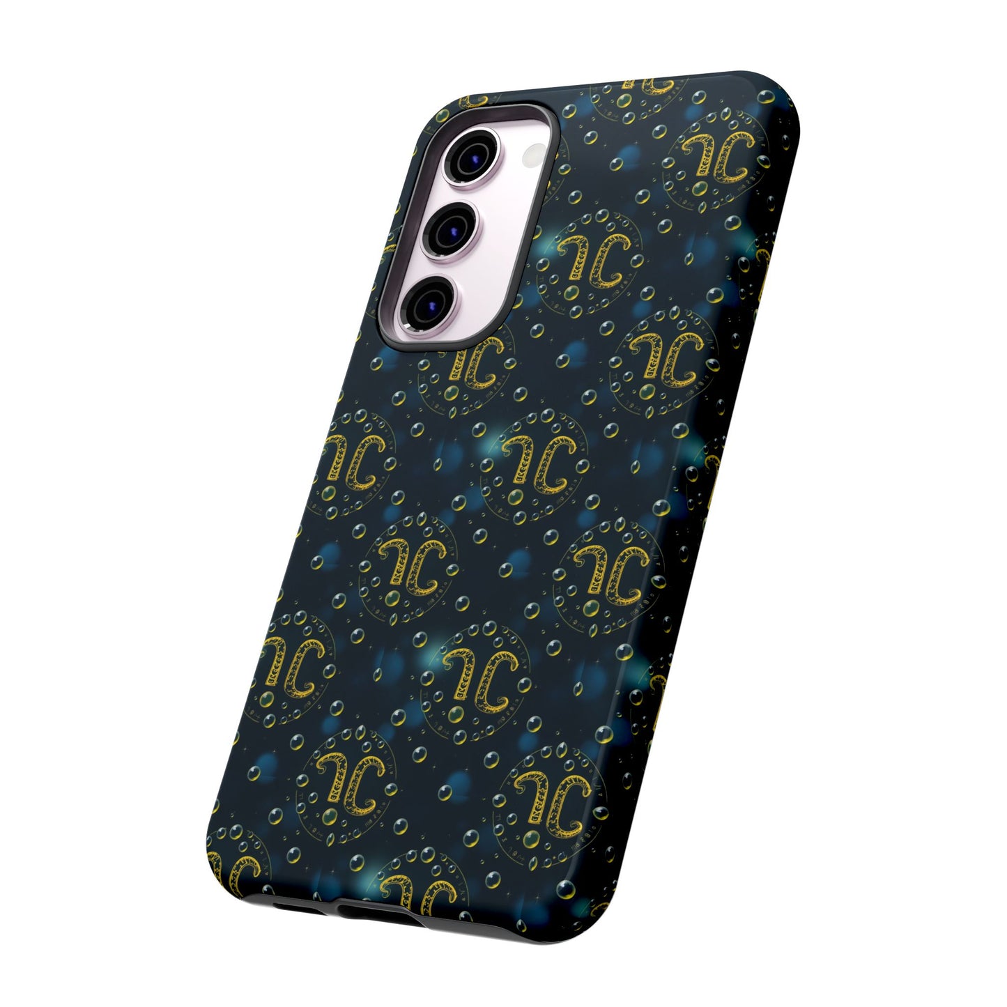 Tough Cases, Aquarius, Zodiac v2, Bubble Pattern