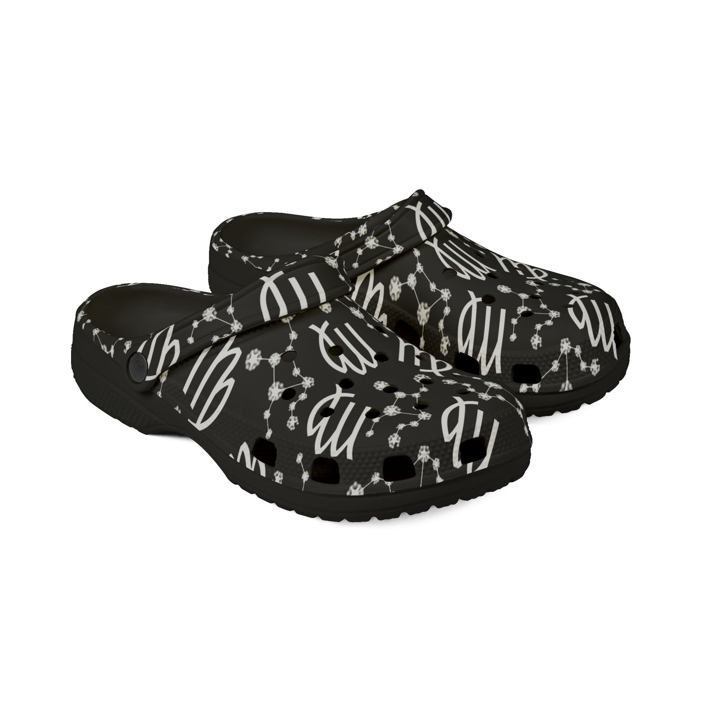 EVA Foam Rubber Shoes (AOP), Material 100% EVA, Virgo Zodiac Design