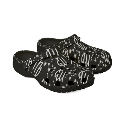 EVA Foam Rubber Shoes (AOP), Material 100% EVA, Virgo Zodiac Design