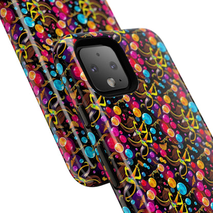 Tough Cases, Sagittarius, Zodiac v1, Bubble Pattern