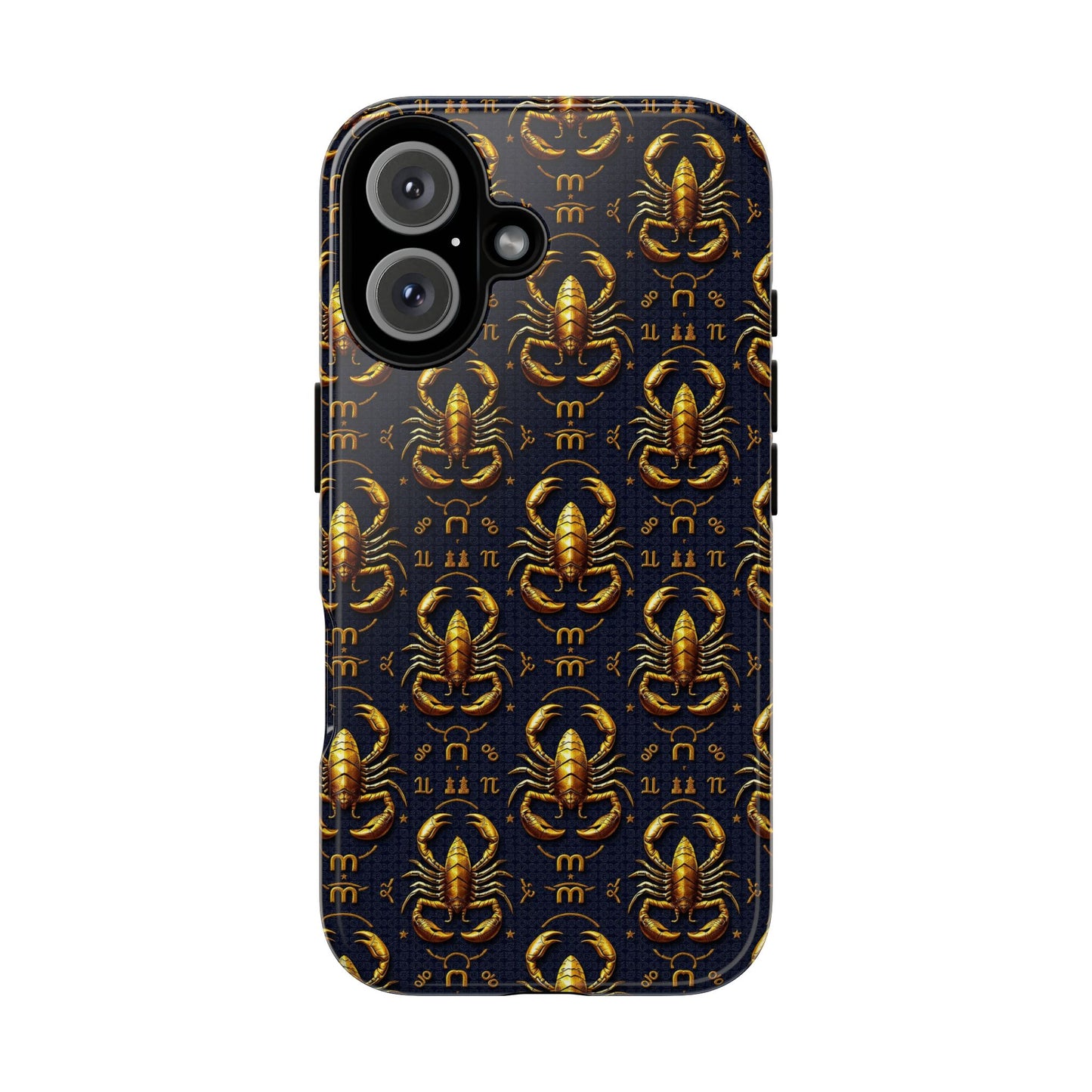 Tough Cases, Scorpio, Zodiac, Metal Pattern