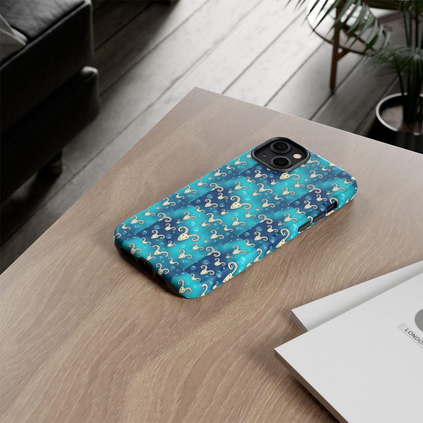 Tough Cases, Aries, Zodiac v1, Bubble Pattern
