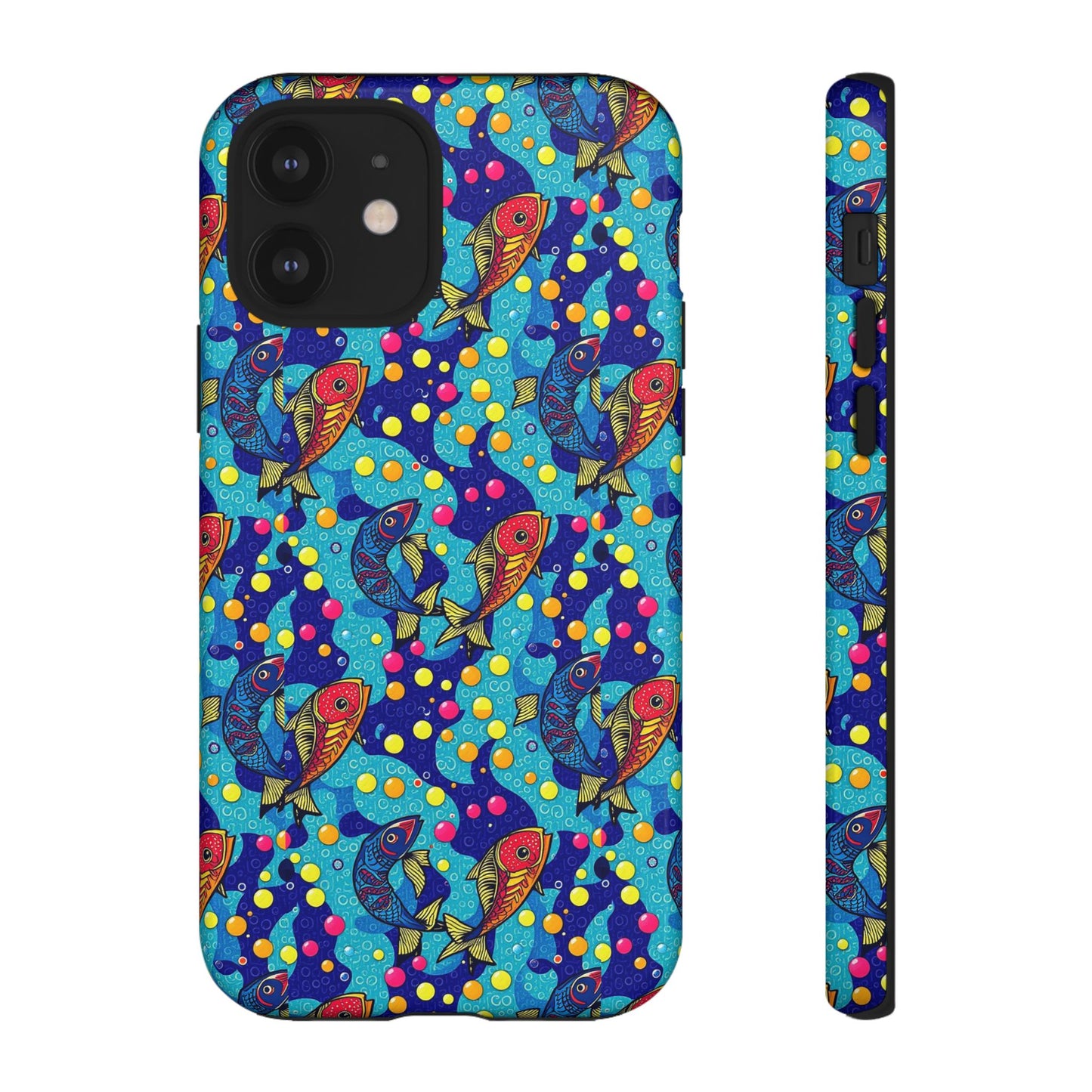 Tough Cases, Pisces, Zodiac v2, Bubble Pattern