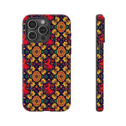 Tough Cases, Virgo, Zodiac v2, Flower Pattern