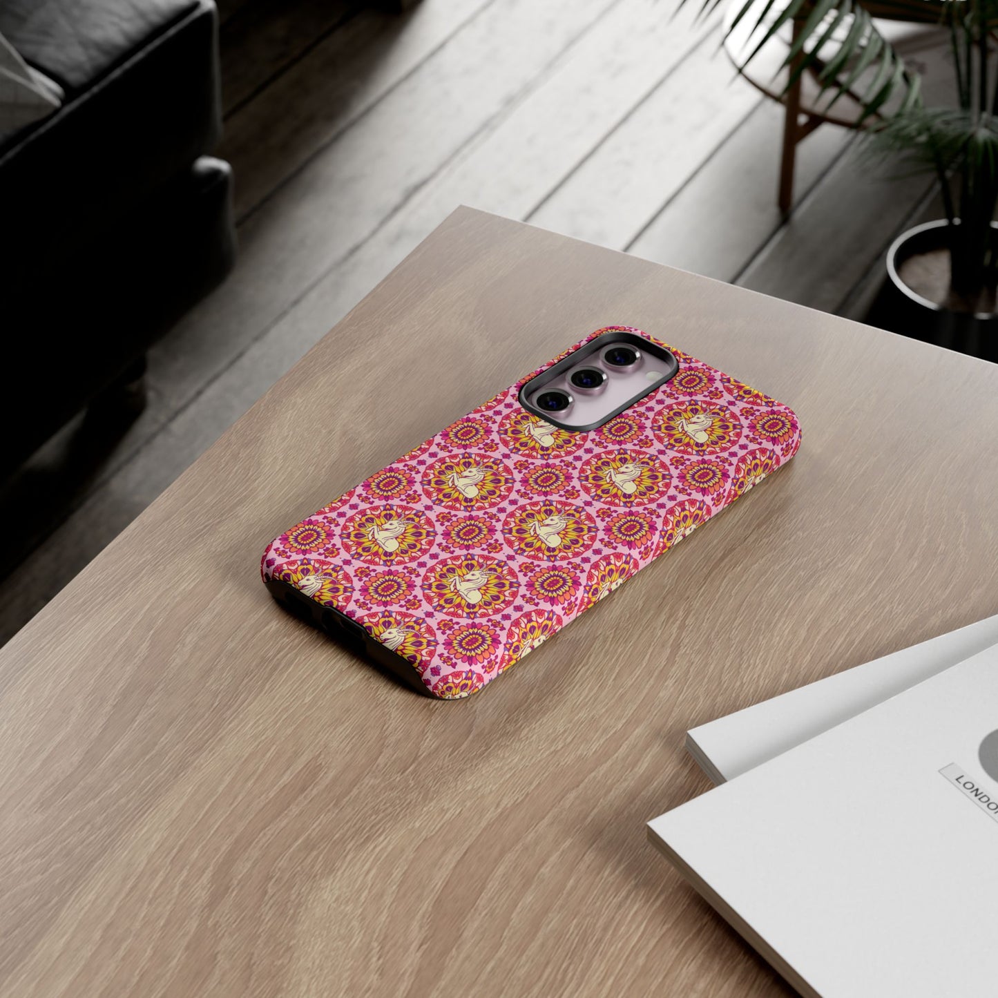 Tough Cases, Capricorn, Zodiac v4, Flower Pattern